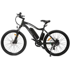 UL Certified-Ecotric Leopard Electric Mountain Bike - Matt Black
